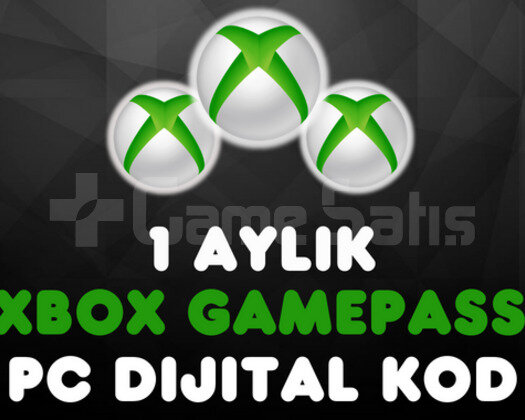 1 AYLIK PC GAMEPASS KODU