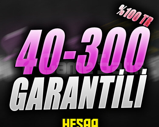 TR SUNUCU| UVIP 40-300 SKIN ARASI HESAP / GARANTİ