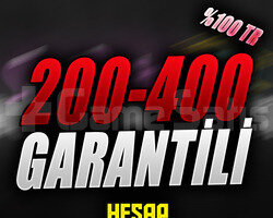 TR SUNUCU| UVIP 200-400 SKIN ARASI HESAP / GARANTİ