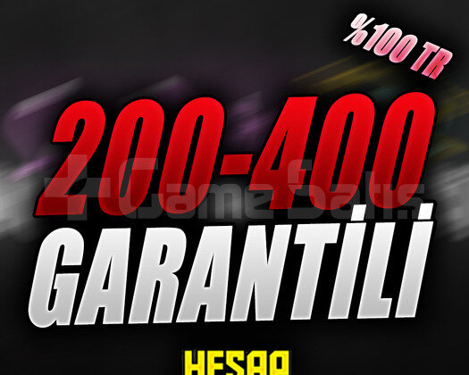 TR SUNUCU| UVIP 200-400 SKIN ARASI HESAP / GARANTİ