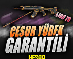 TR SUNUCU| CESUR YÜREK SKİN GARANTİLİ HESAP