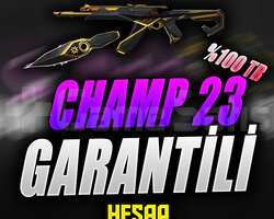 TR SUNUCU| CHAMP 23 SKİN GARANTİLİ HESAP