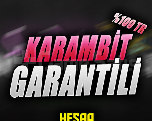 TR SUNUCU| KARAMBİT GARANTİLİ HESAP