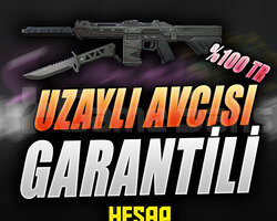 TR SUNUCU| UZAYLI AVCISI SKİN GARANTİLİ HESAP