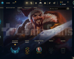 TR Plat 3 | 2 Kostüm - 59K Mö | LoL Hesap