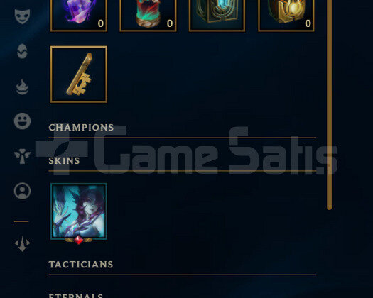 TR Plat 3 | 1 Kostüm - 15K Mö | LoL Hesap