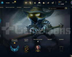 TR Plat 3 | 1 Kostüm - 15K Mö | LoL Hesap