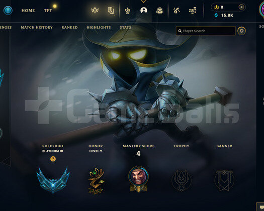 TR Plat 3 | 1 Kostüm - 15K Mö | LoL Hesap