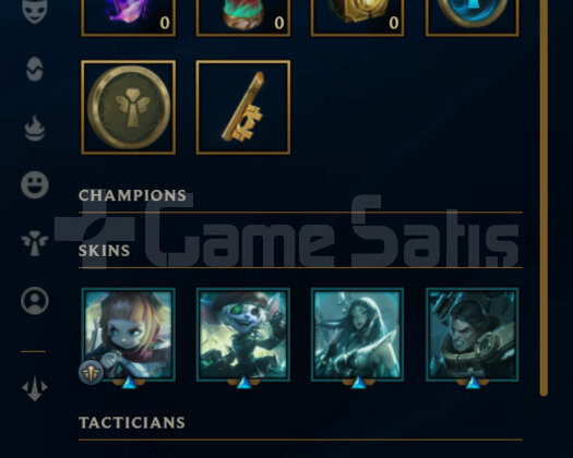 TR 80 WR Plat 2 | 2 Kostüm - 20K Mö | LoL Hesap