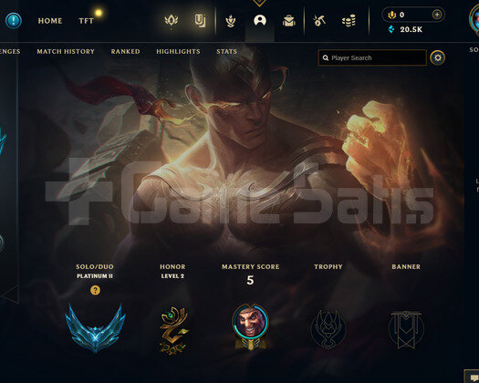 TR 80 WR Plat 2 | 2 Kostüm - 20K Mö | LoL Hesap