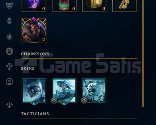 TR Zümrüt 1 | 6 Kostüm - 22K Mö | LoL Hesap