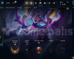 TR Gold 1 | 1 Kostüm - 17K Mö | LoL Hesap