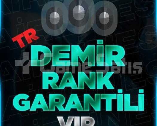 TR DEMİR RANK SKİN GARANTİLİ HESAPLAR / BOŞ YOK