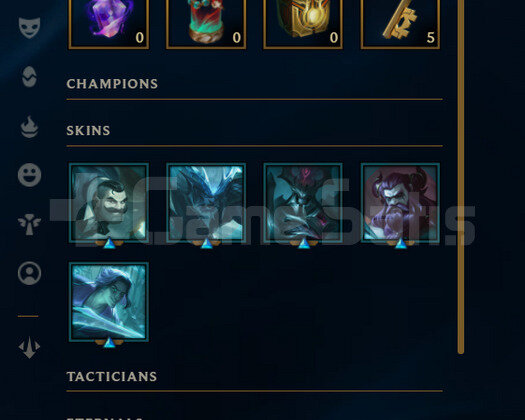 EUW Plat 4 | 4 Kostüm - 14K Mö | LoL Hesap