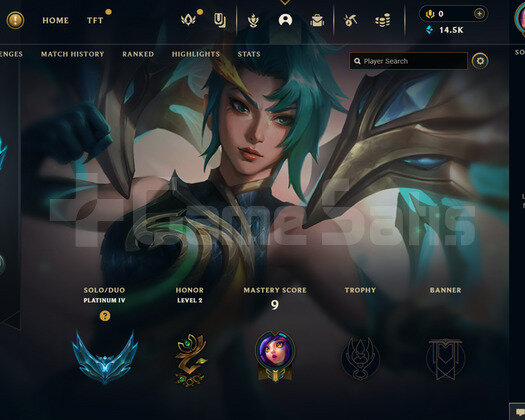 EUW Plat 4 | 4 Kostüm - 14K Mö | LoL Hesap