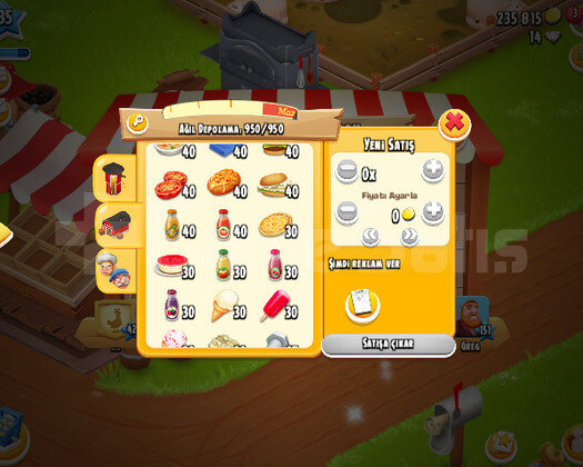 35 LEVEL 950 DEPOLU İÇİ ÜRÜN DOLU OYUN