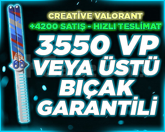 MVİP+ | 3550VP VEYA ÜSTÜ BIÇAK GARANTİLİ | PASİF