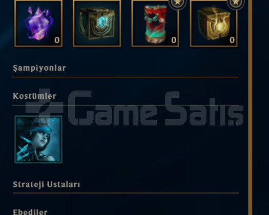 2022 KURULUM / EFSANE GAREN KOSTÜMÜ / UNRANKED