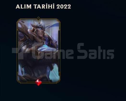 2022 KURULUM / EFSANE GAREN KOSTÜMÜ / UNRANKED