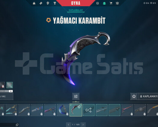 YAĞMACI KARAMBİT/İYON/XEROFANG E-POSTA HESAP