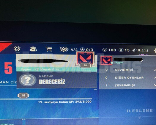 Yağmacı Vandal Hesap