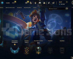 TR Plat 3 | 3 Kostüm - 21K Mö | LoL Hesap