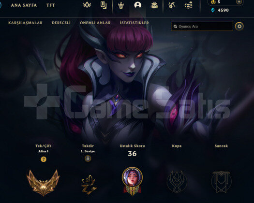 42 LEVEL / GOLD 1 / KALİTELİ HESAP