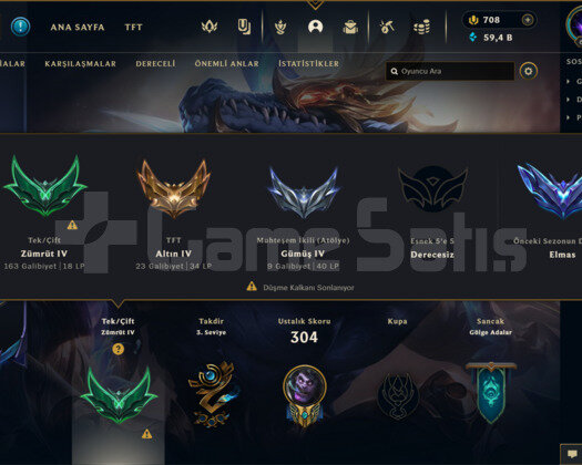 132 KOSTÜM/59K ÖZ/626 LEVEL EUW E-POSTA HESAP