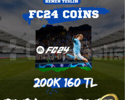 KONSOL EA SPORTS FC 24 UT COİNS 200K 160 TL