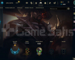 TR PLAT 1 MAİL DEĞİŞEN 15 SKİNLİ HANMADE HESAP!!!