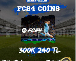 KONSOL EA SPORTS FC 24 UT COİNS 300K 240 TL