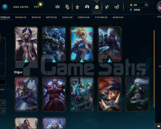 LOL PLAT 3 HANDMADE 11 SKİNLİ MAİL DEĞİŞEN HESAPPP