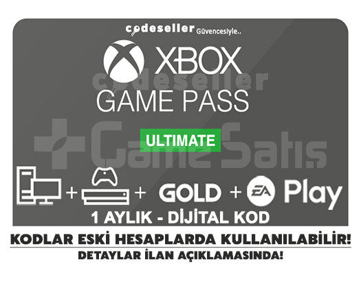 GAME PASS ULTIMATE - 1 AYLIK KOD