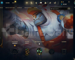 TR Unranked | 1 Kostüm - 20K Mö | LoL Hesap
