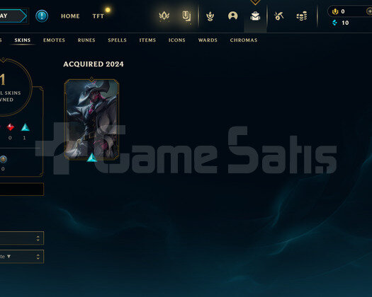TR Unranked | 1 Kostüm - 36 Hero | LoL Hesap