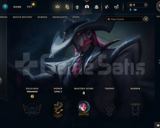 TR Unranked | 1 Kostüm - 36 Hero | LoL Hesap