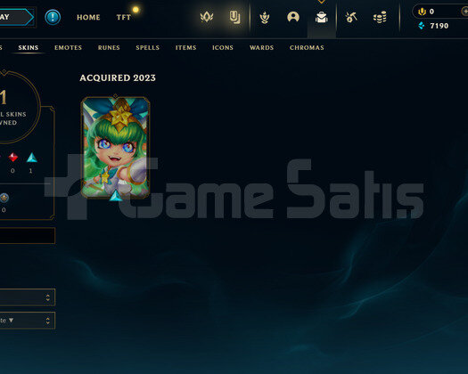 TR Unranked | 1 Kostüm - 25 Hero | LoL Hesap