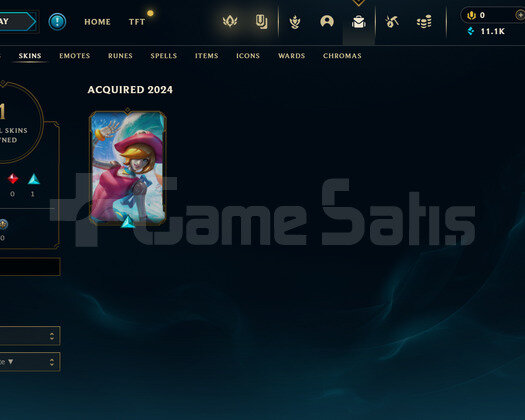 TR Unranked | 1 Kostüm - 11K Mö | LoL Hesap