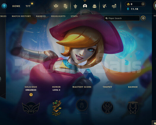 TR Unranked | 1 Kostüm - 11K Mö | LoL Hesap