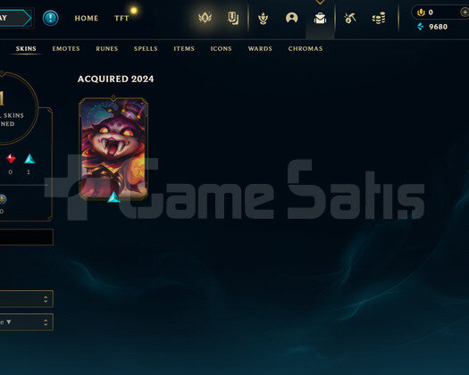 TR Flex Gold 3 | 1 Kostüm - 9K Mö | LoL Hesap