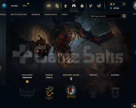TR Unranked | 24 Hero - 9K Mö | LoL Hesap