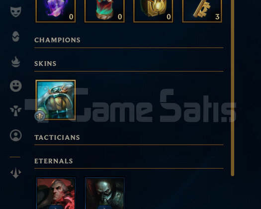 TR Unranked | 3 Adet İade Hakkı | LoL Hesap