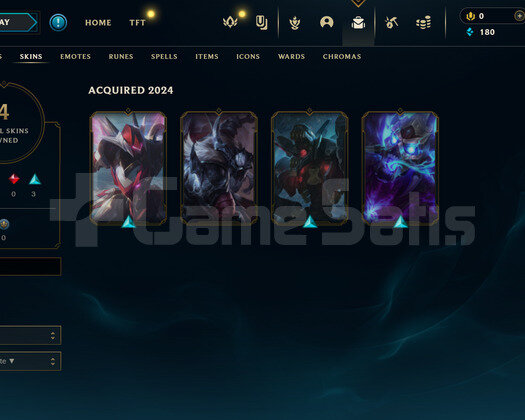 TR Flex Plat 2 | 4 Kostüm - 48 Hero | LoL Hesap