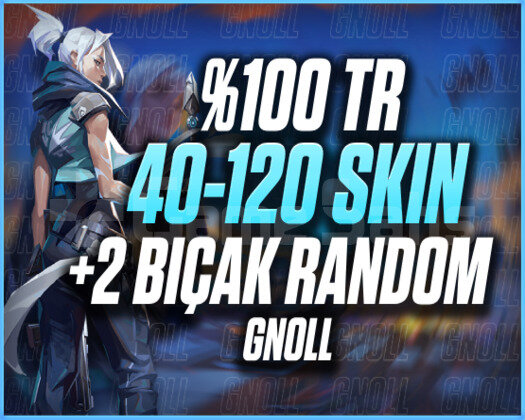 +5000SATIŞ/TR SUNUCU 40-120 SKİN + 2 BIÇAK GARANTİ