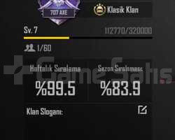 7SV KLAN 5 DK DA TESLİMAT