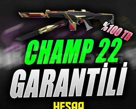 TR SUNUCU| CHAMP 22 SKİN GARANTİLİ HESAP