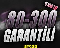 TR SUNUCU| UVIP 80-300 SKIN ARASI HESAP / GARANTİ