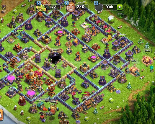 COC MAX SAYILIR TH16  İSİM DEGİSMELİ