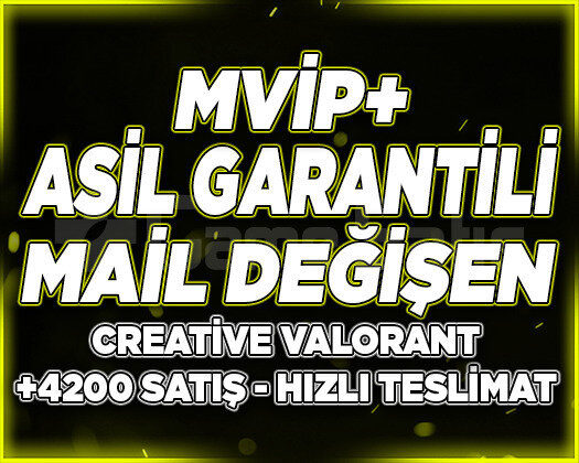MVİP+ | ASİL SKİNLİ MAİL DEĞİŞEN | RANDOM HESAP