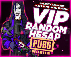 PUBG | VİP RANDOM HESAP | GARANTİLİ | DOLU